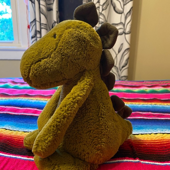 Jellycat Dinoš¦ stuffie Stuffed Animal EUC - Picture 2 of 5